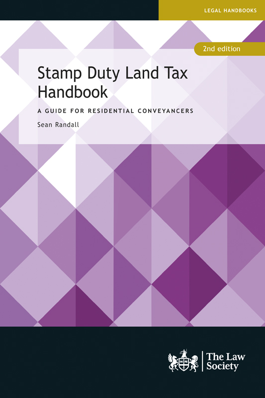 Stamp Duty Land Tax Handbook Law Society Bookshop